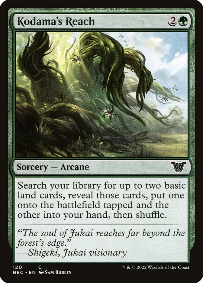 Kodama's Reach (Neon Dynasty Commander)