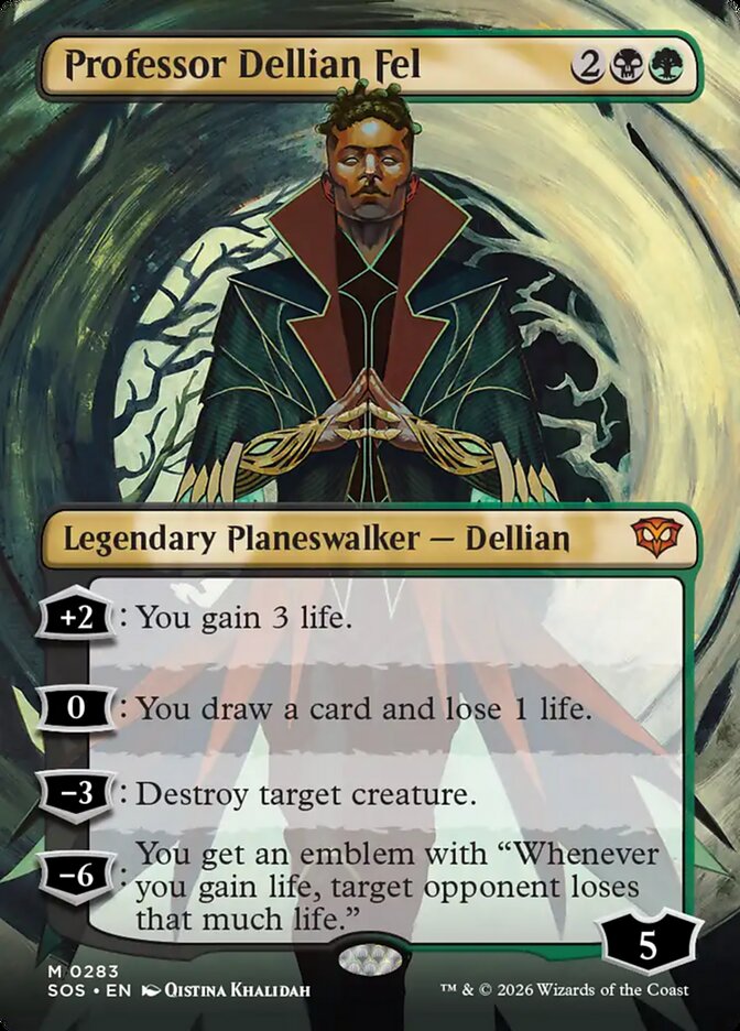 Professor Dellian Fel (Secrets of Strixhaven)