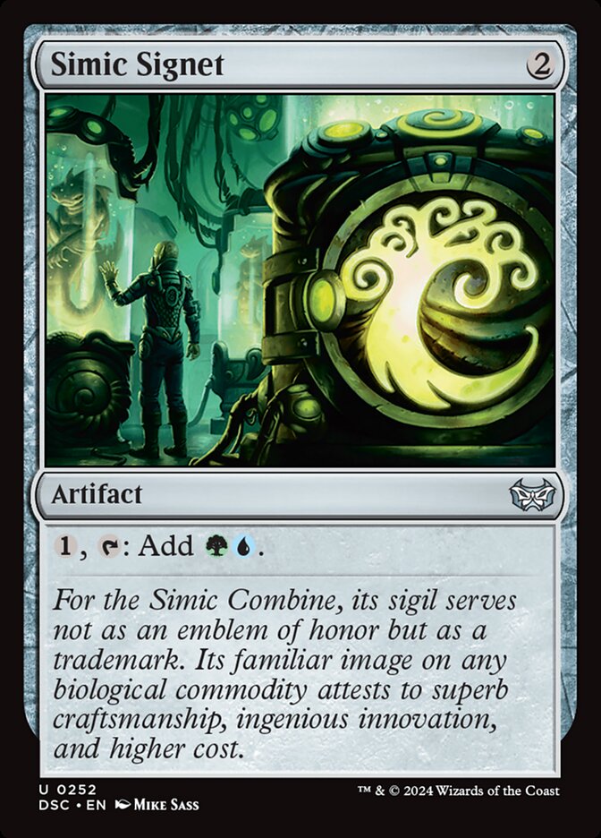 Simic Signet (Duskmourn: House of Horror Commander)