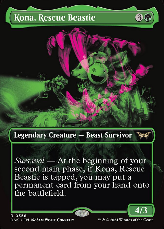 Kona, Rescue Beastie (Duskmourn: House of Horror)