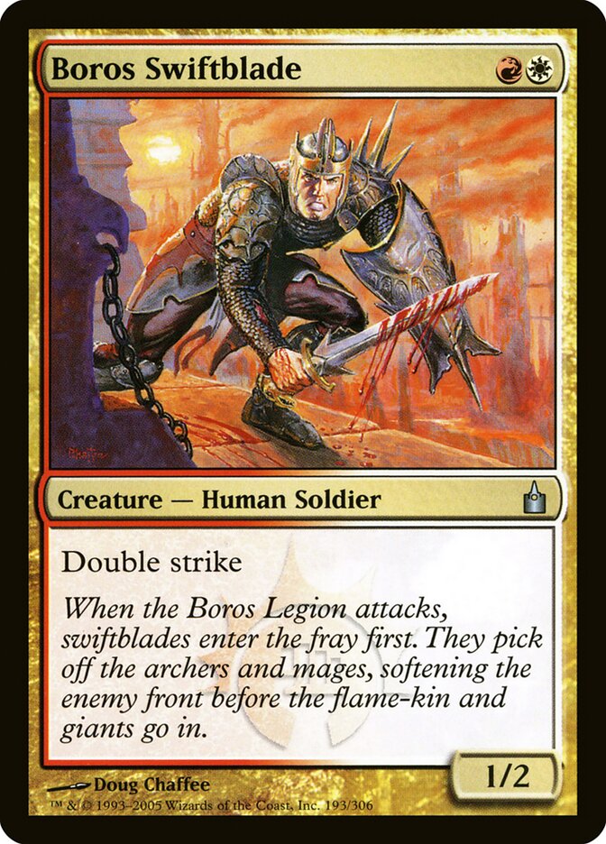 Boros Swiftblade (Ravnica: City of Guilds)