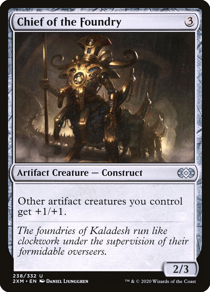 Chief of the Foundry (Double Masters)