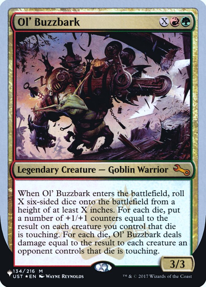 Ol' Buzzbark (The List (Unfinity Foil Edition))