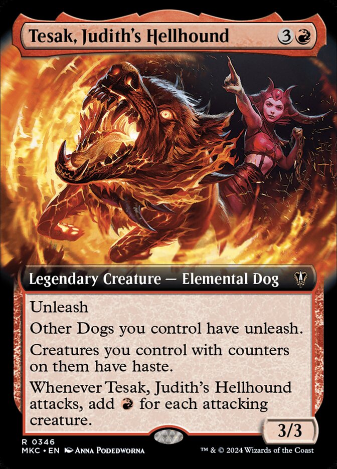 Tesak, Judith's Hellhound (Murders at Karlov Manor Commander)