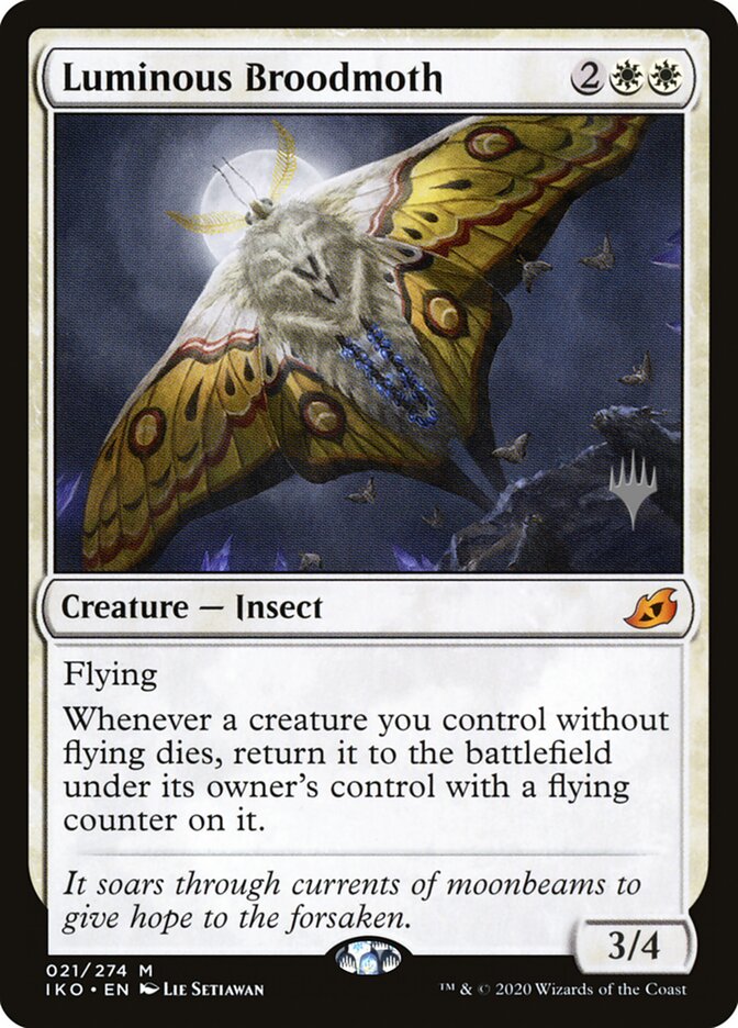 Luminous Broodmoth (Ikoria: Lair of Behemoths Promos)