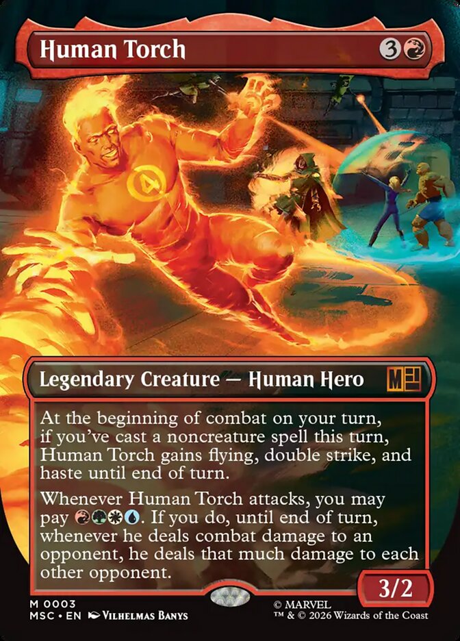 Human Torch (Marvel Super Heroes Commander)
