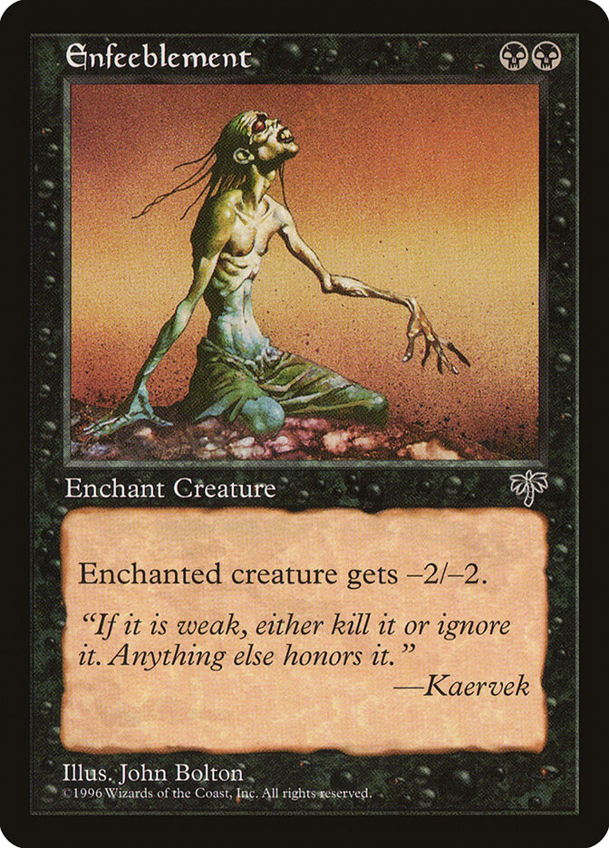 Enfeeblement (Mirage)
