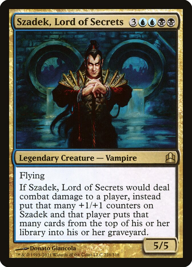 Szadek, Lord of Secrets (Commander 2011)