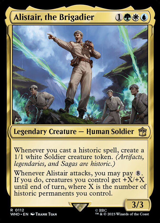 Alistair, the Brigadier (Doctor Who)
