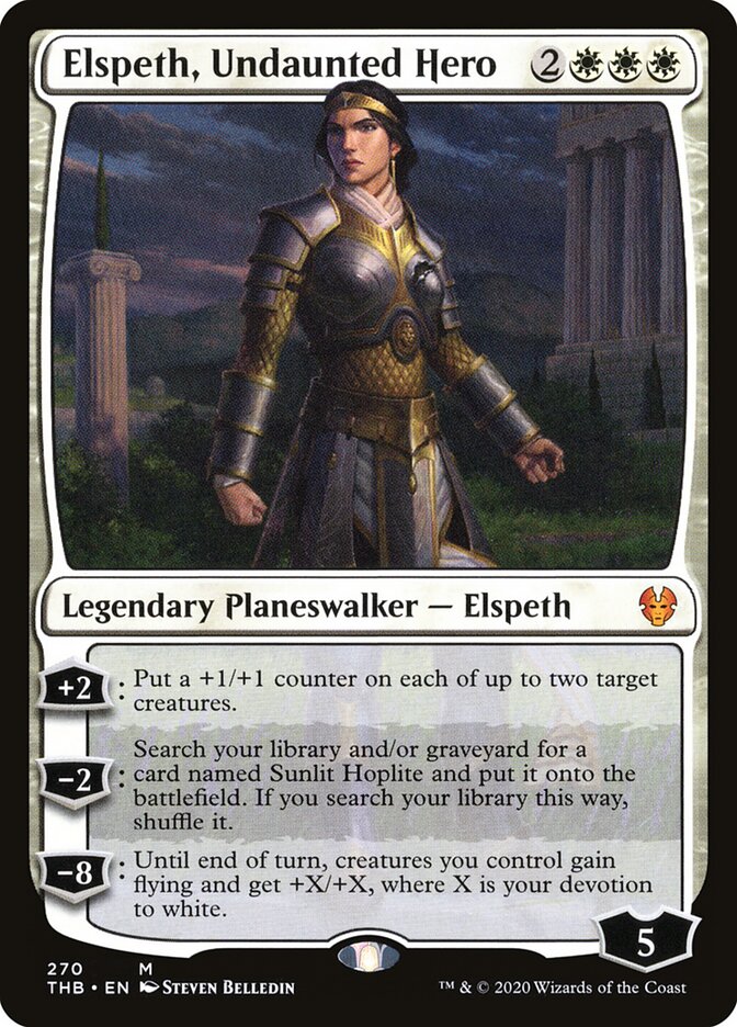 Elspeth, Undaunted Hero (Theros Beyond Death)