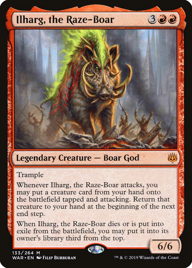 Ilharg, the Raze-Boar (War of the Spark)