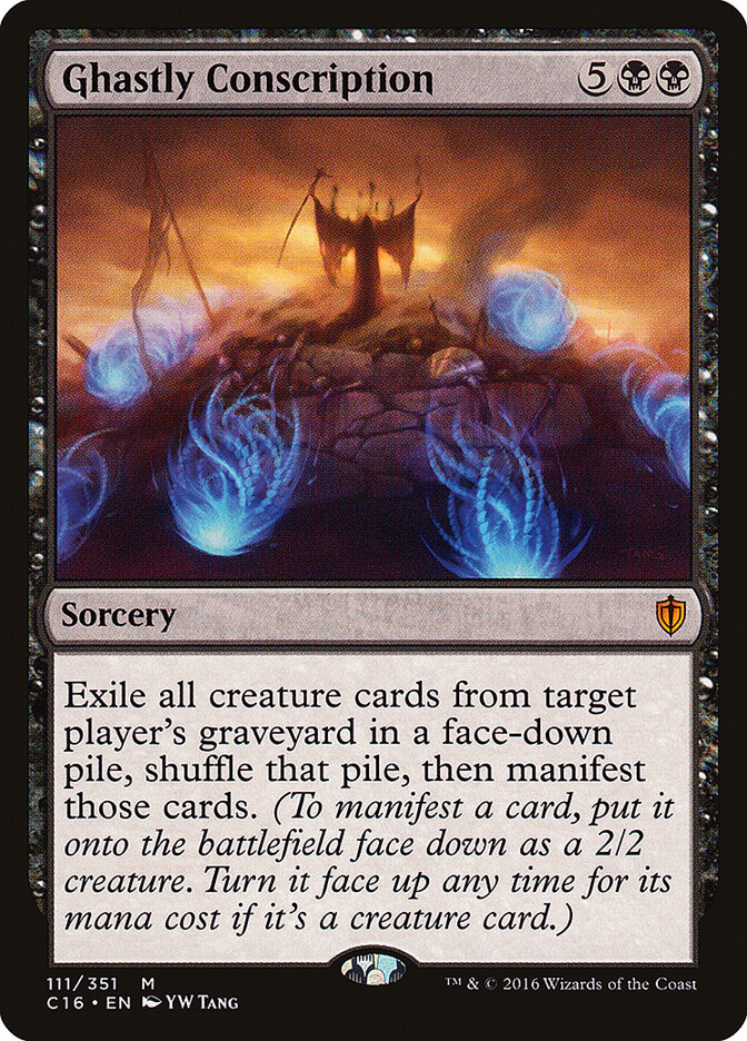 Ghastly Conscription (Commander 2016)