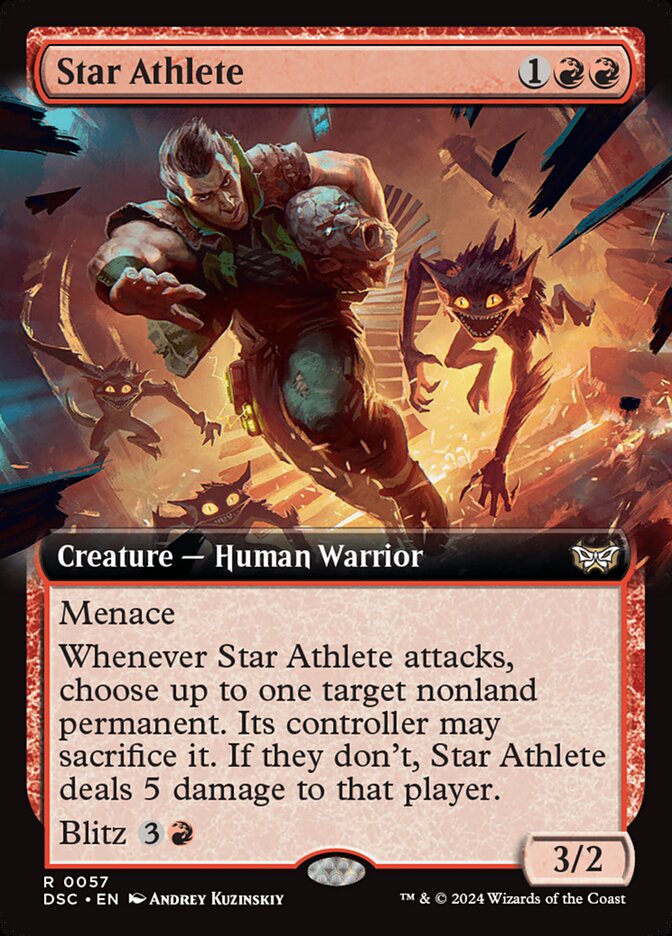 Star Athlete (Duskmourn: House of Horror Commander)