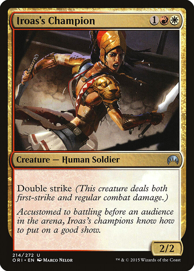 Iroas's Champion (Magic Origins)