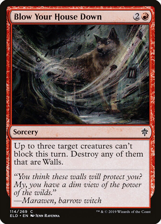 Blow Your House Down (Throne of Eldraine)