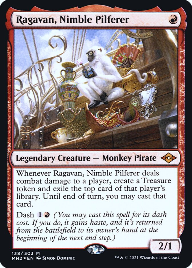 Ragavan, Nimble Pilferer (Modern Horizons 2 Promos)