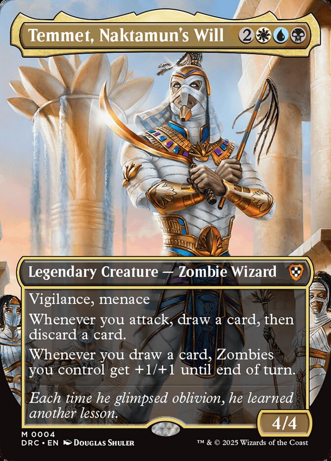 Temmet, Naktamun's Will (Aetherdrift Commander)