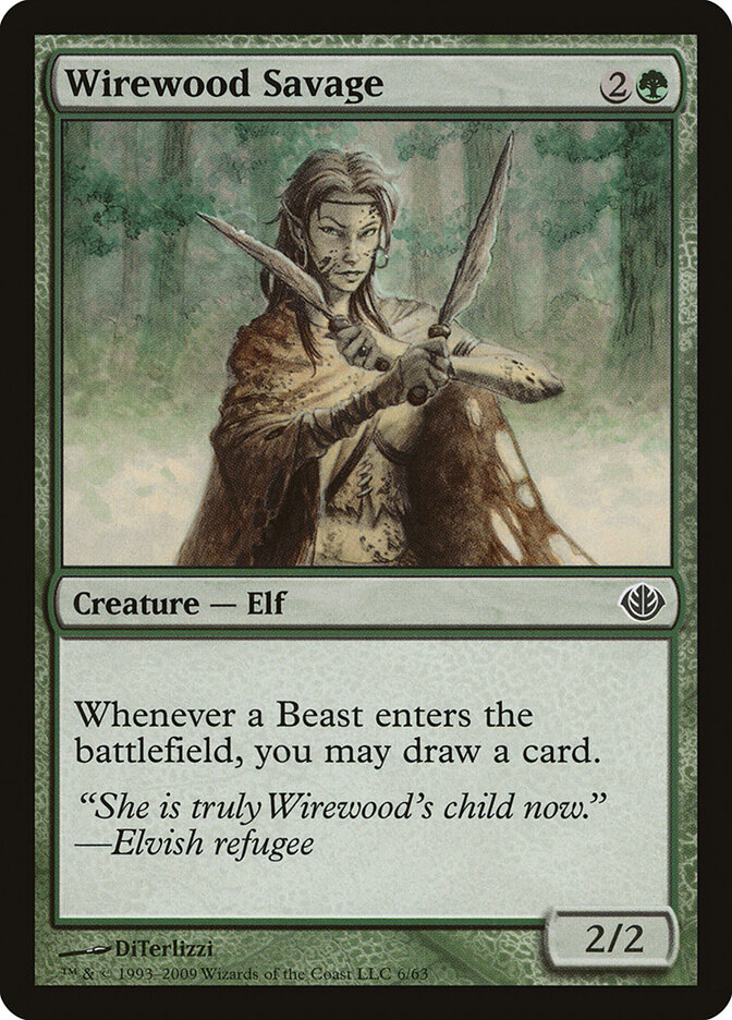 Wirewood Savage (Duel Decks: Garruk vs. Liliana)