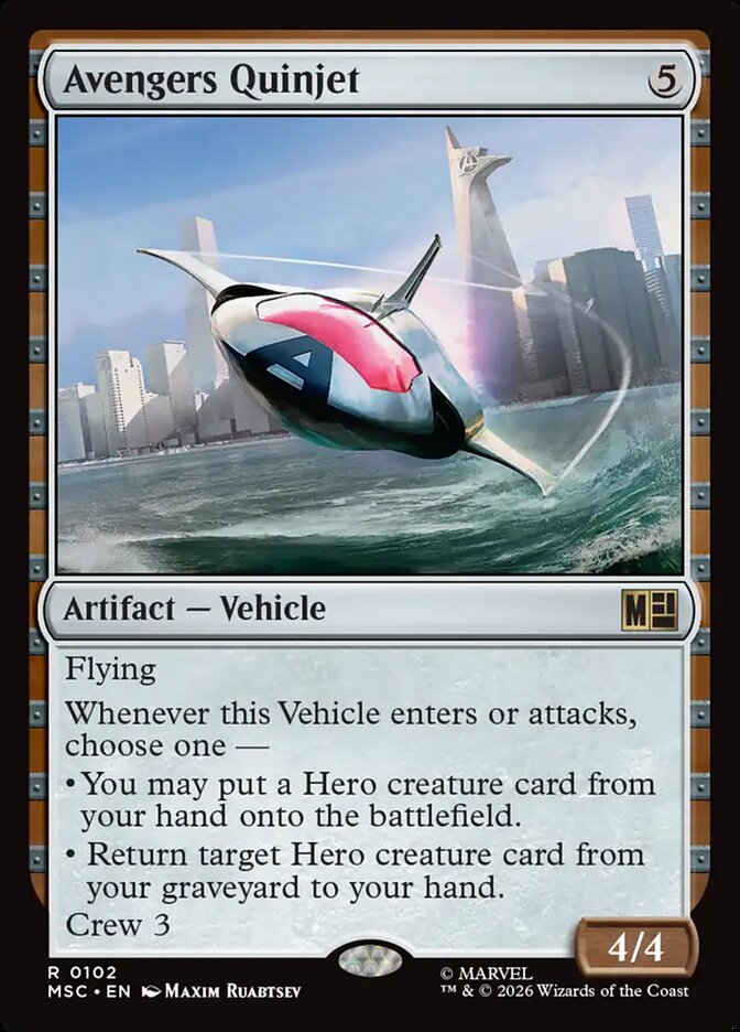 Avengers Quinjet (Marvel Super Heroes Commander)