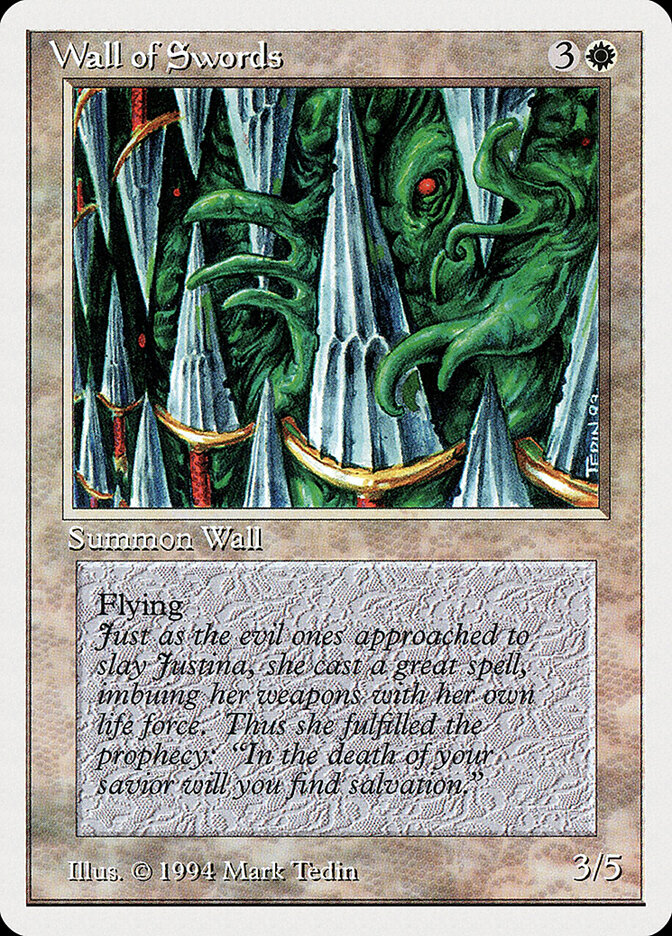 Wall of Swords (Summer Magic / Edgar)
