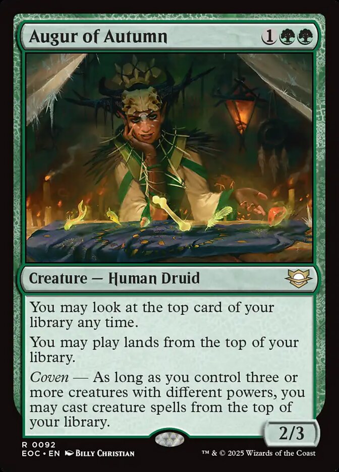 Augur of Autumn (Edge of Eternities Commander)