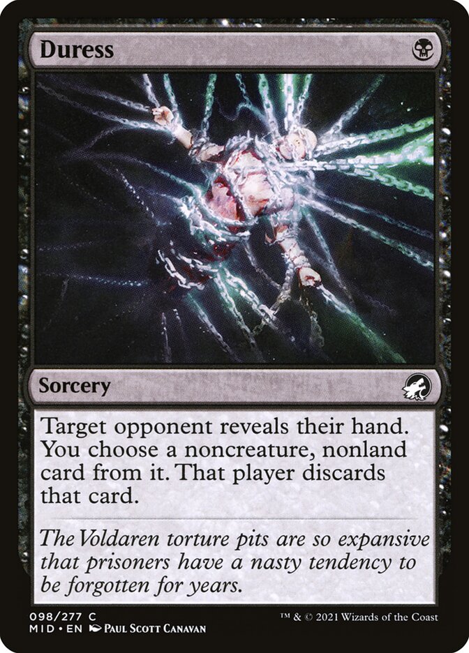 Duress (Innistrad: Midnight Hunt)