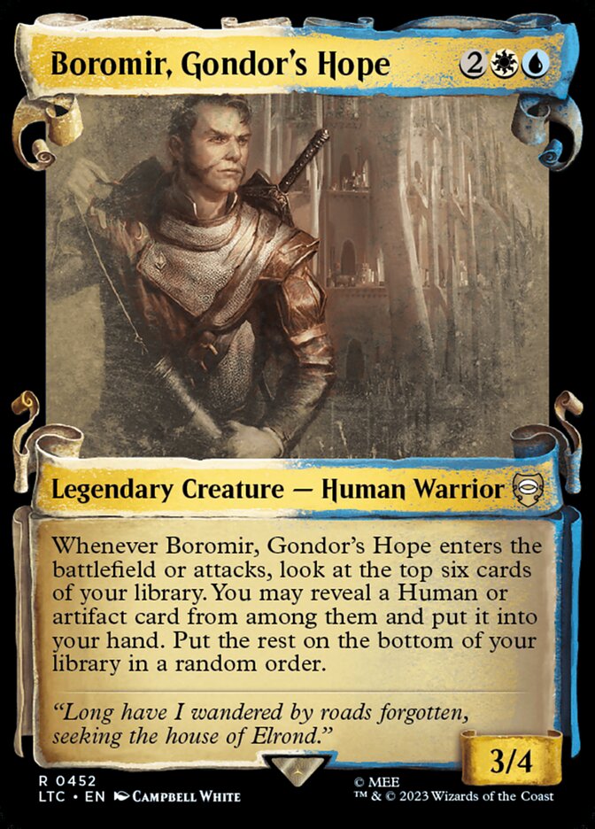Boromir, Gondor's Hope (Tales of Middle-earth Commander)