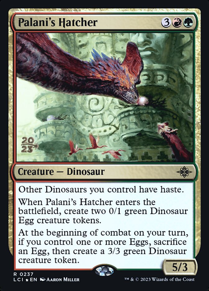 Palani's Hatcher (The Lost Caverns of Ixalan Promos)