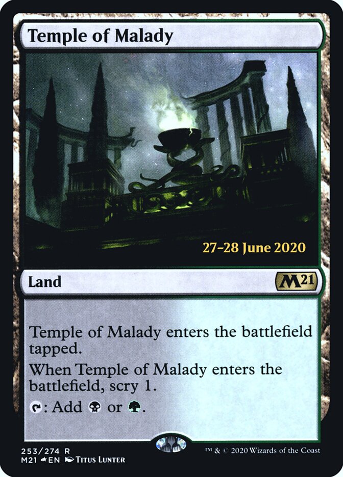 Temple of Malady (Core Set 2021 Promos)