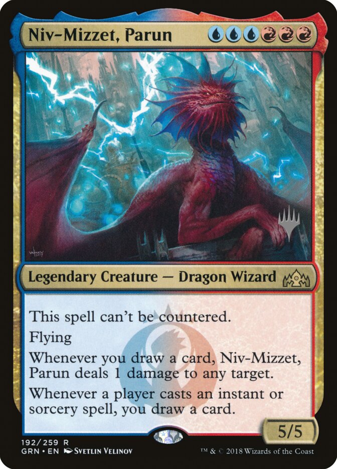 Niv-Mizzet, Parun (Guilds of Ravnica Promos)