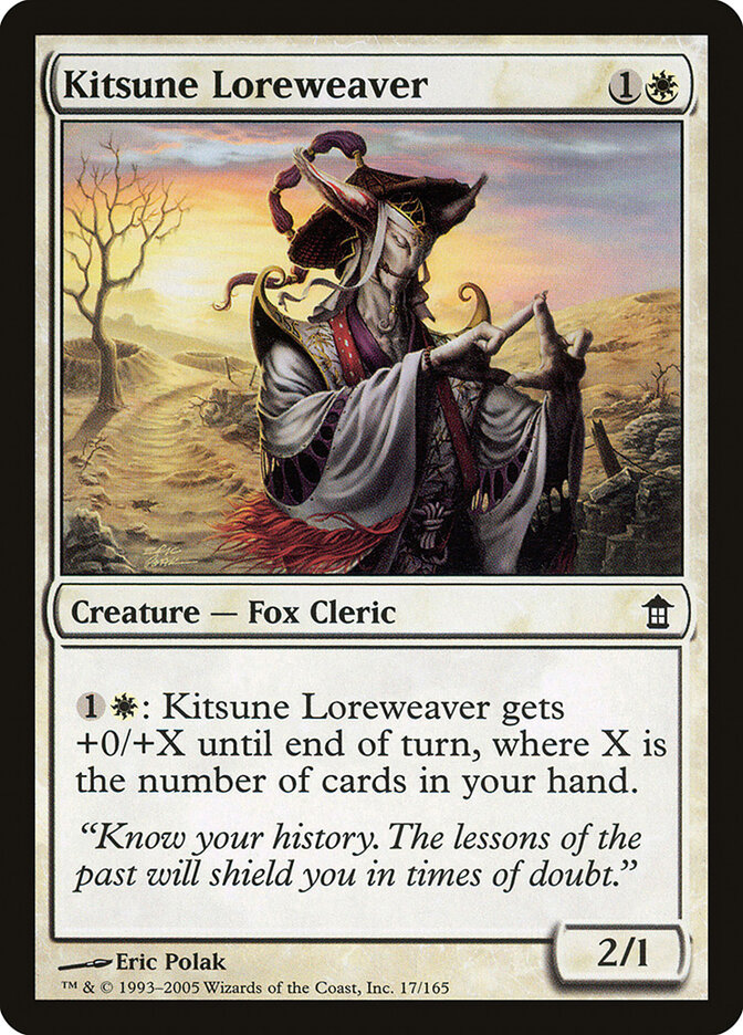Kitsune Loreweaver (Saviors of Kamigawa)