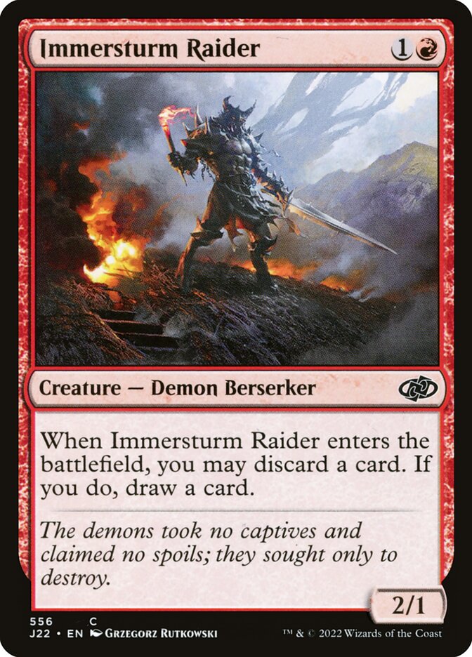 Immersturm Raider (Jumpstart 2022)