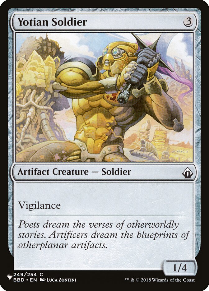 Yotian Soldier (The List)