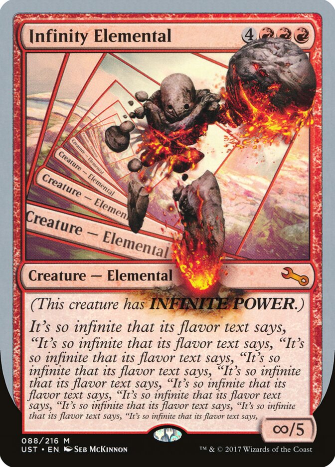 Infinity Elemental (Unstable)