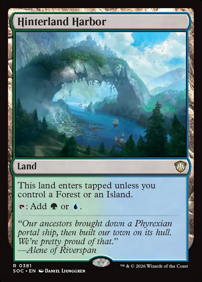Hinterland Harbor (Secrets of Strixhaven Commander)