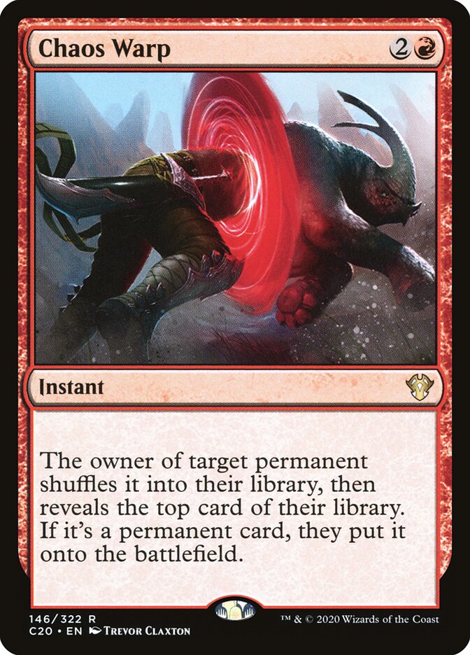 Chaos Warp (Commander 2020)