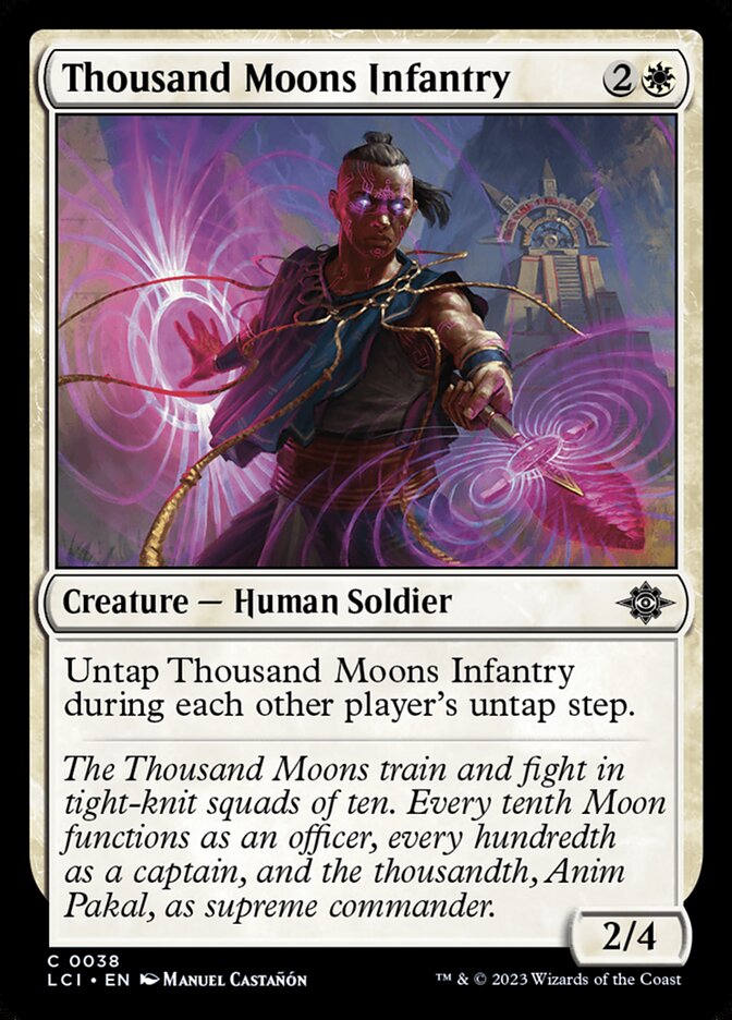 Thousand Moons Infantry (The Lost Caverns of Ixalan)