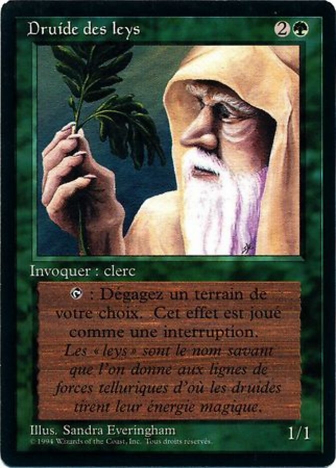 Ley Druid (Foreign Black Border)