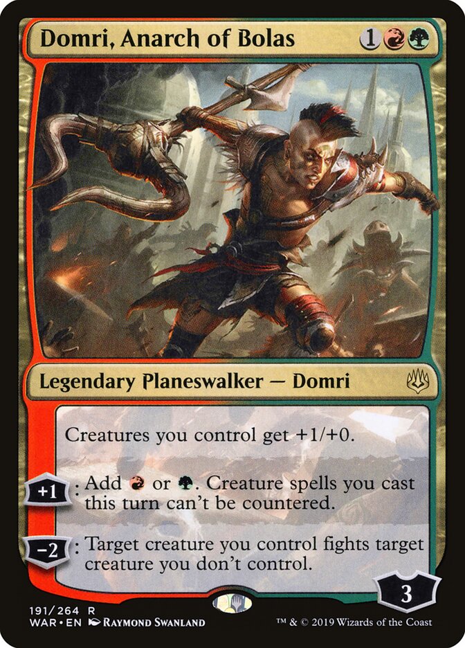 Domri, Anarch of Bolas (War of the Spark)