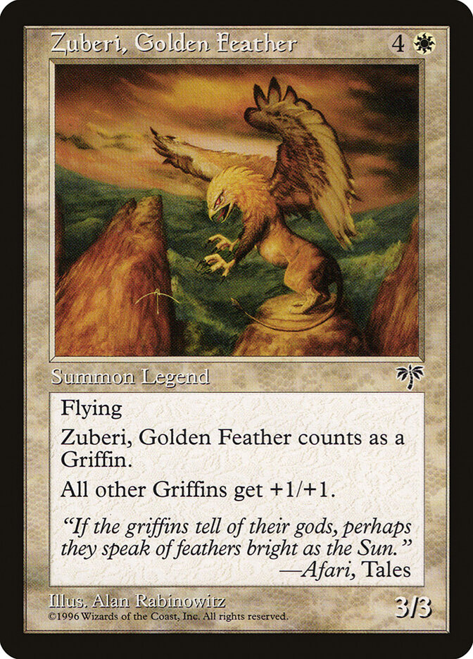 Zuberi, Golden Feather (Mirage)