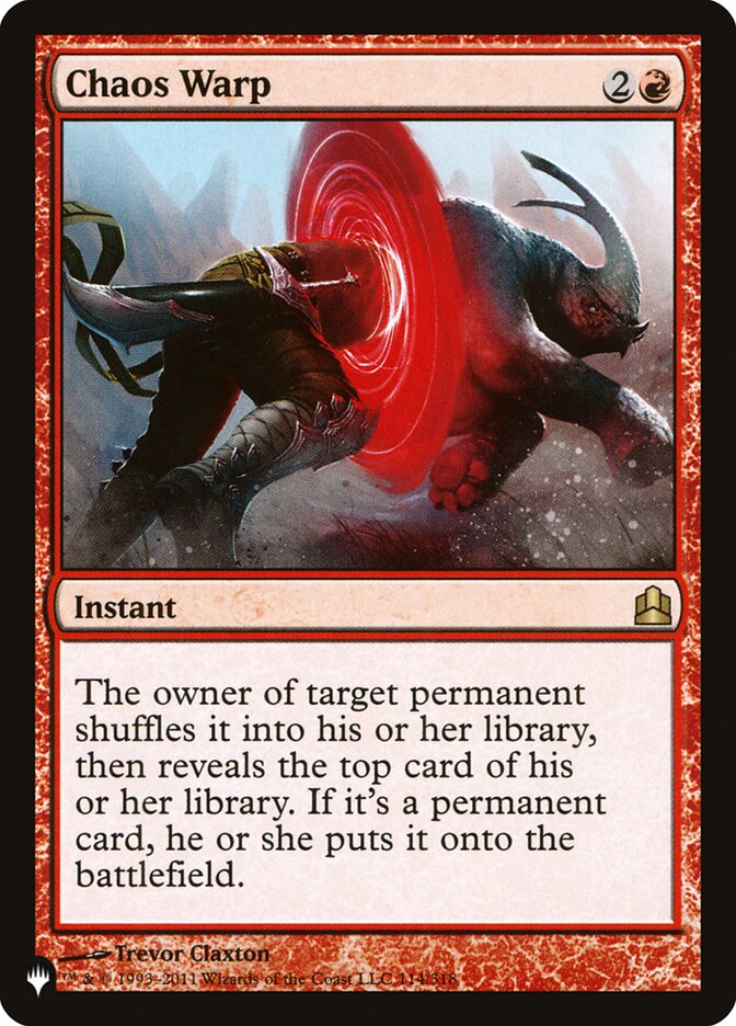 Chaos Warp (The List)