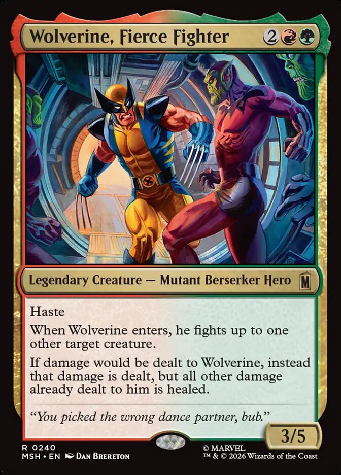 Wolverine, Fierce Fighter (Marvel Super Heroes)