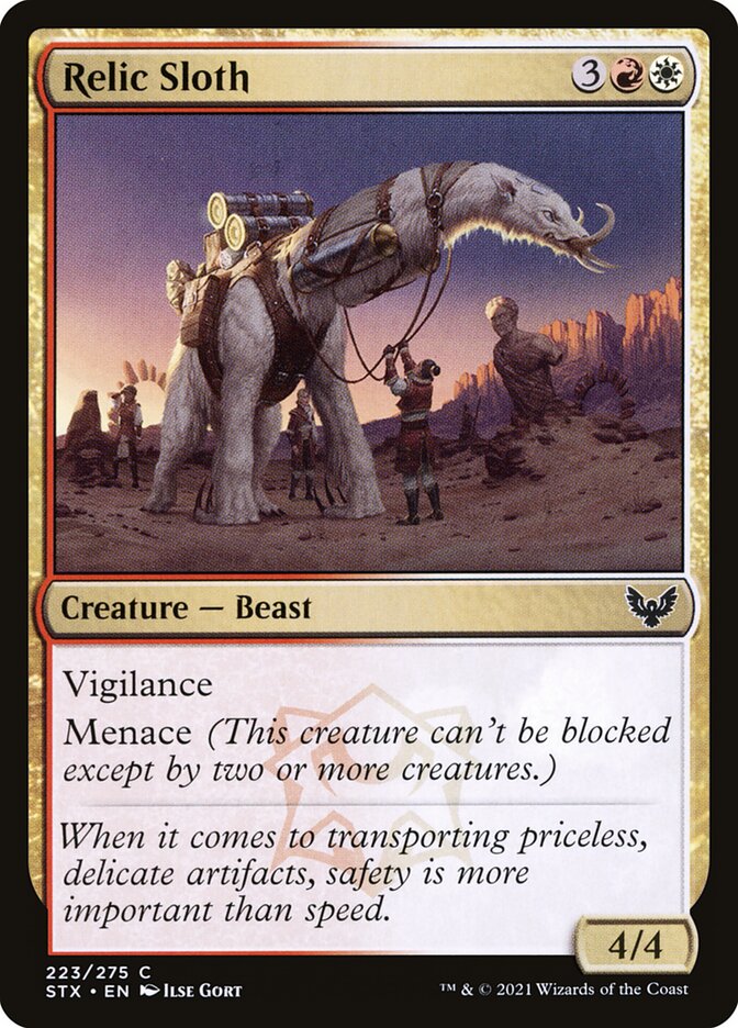 Relic Sloth (Strixhaven: School of Mages)
