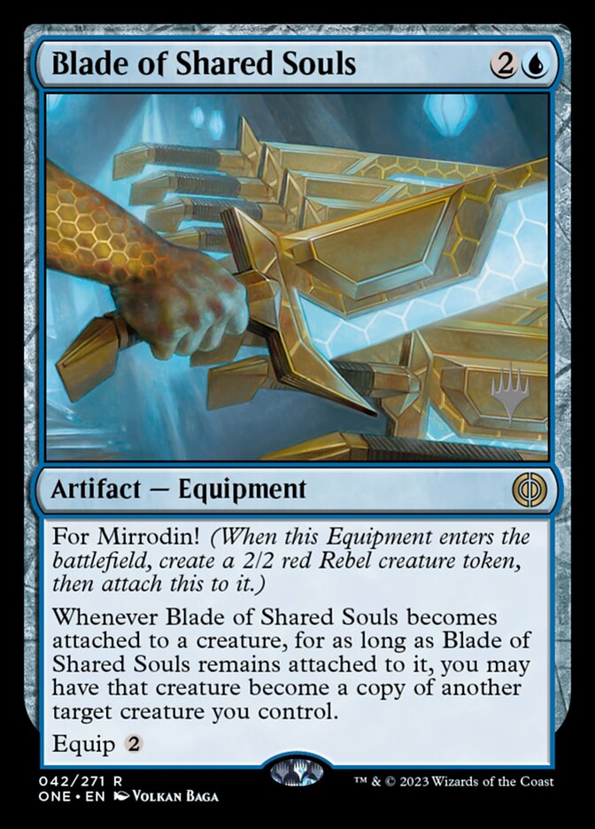 Blade of Shared Souls (Phyrexia: All Will Be One Promos)