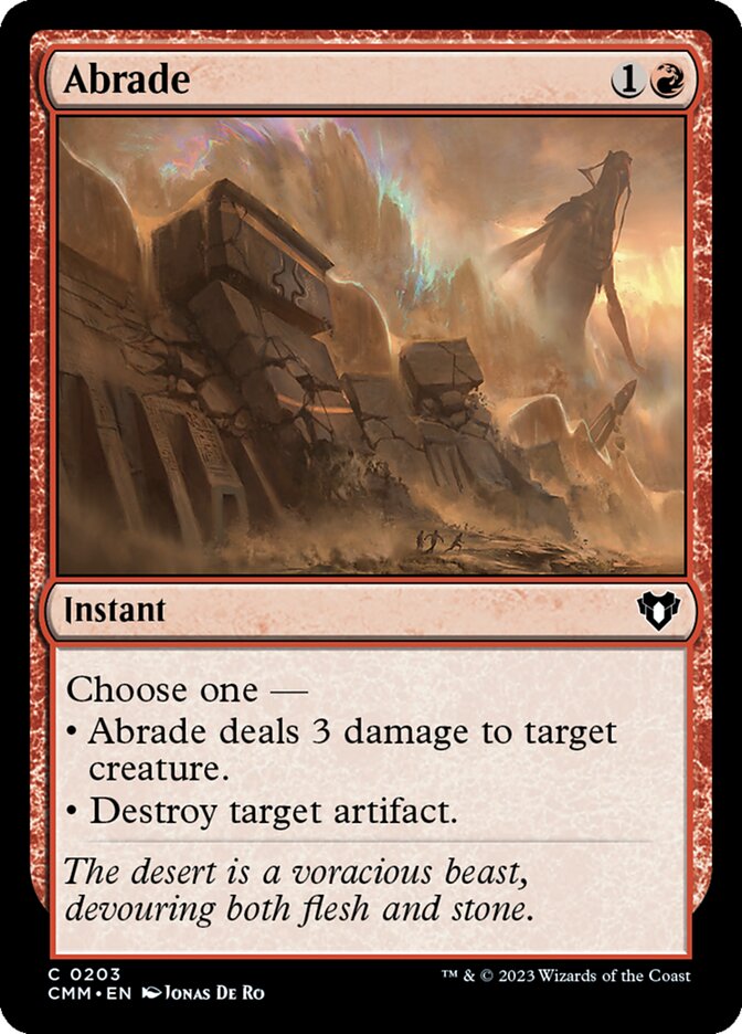 Abrade (Commander Masters)
