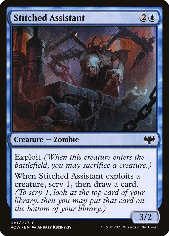 Stitched Assistant (Innistrad: Crimson Vow)