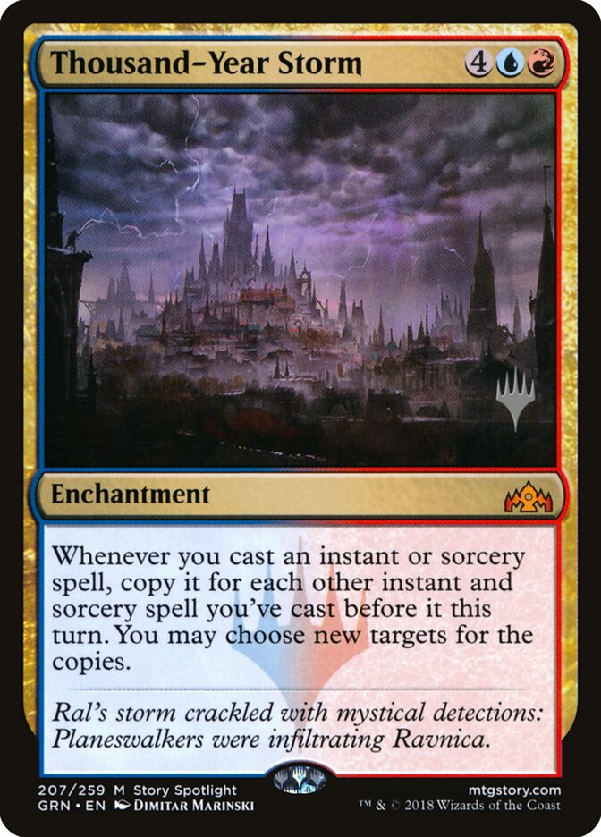 Thousand-Year Storm (Guilds of Ravnica Promos)