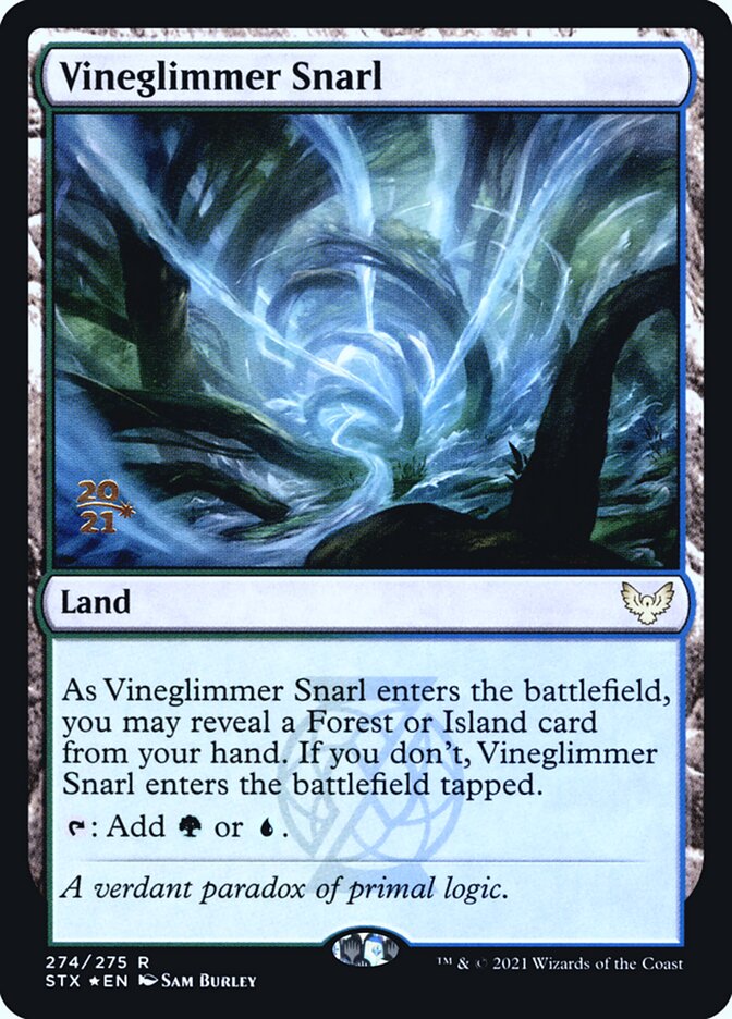 Vineglimmer Snarl (Strixhaven: School of Mages Promos)