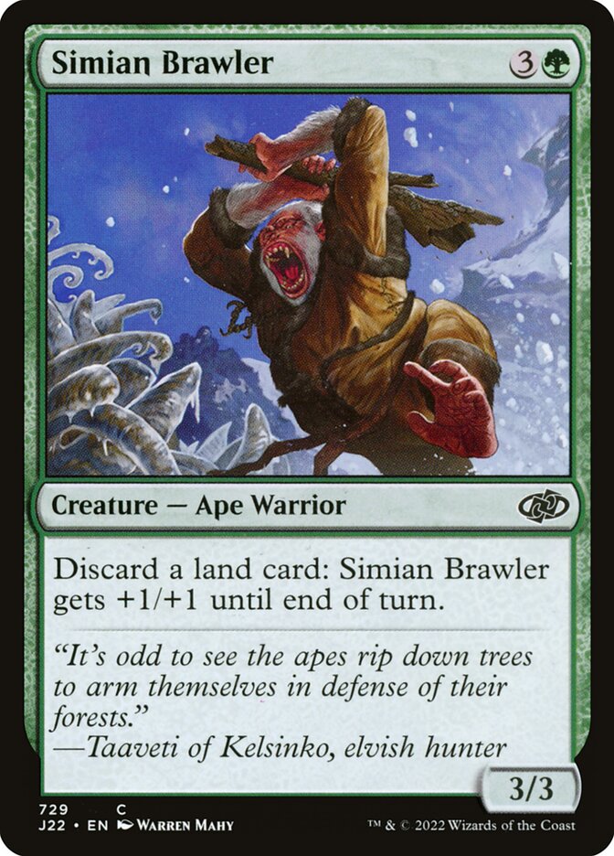 Simian Brawler (Jumpstart 2022)