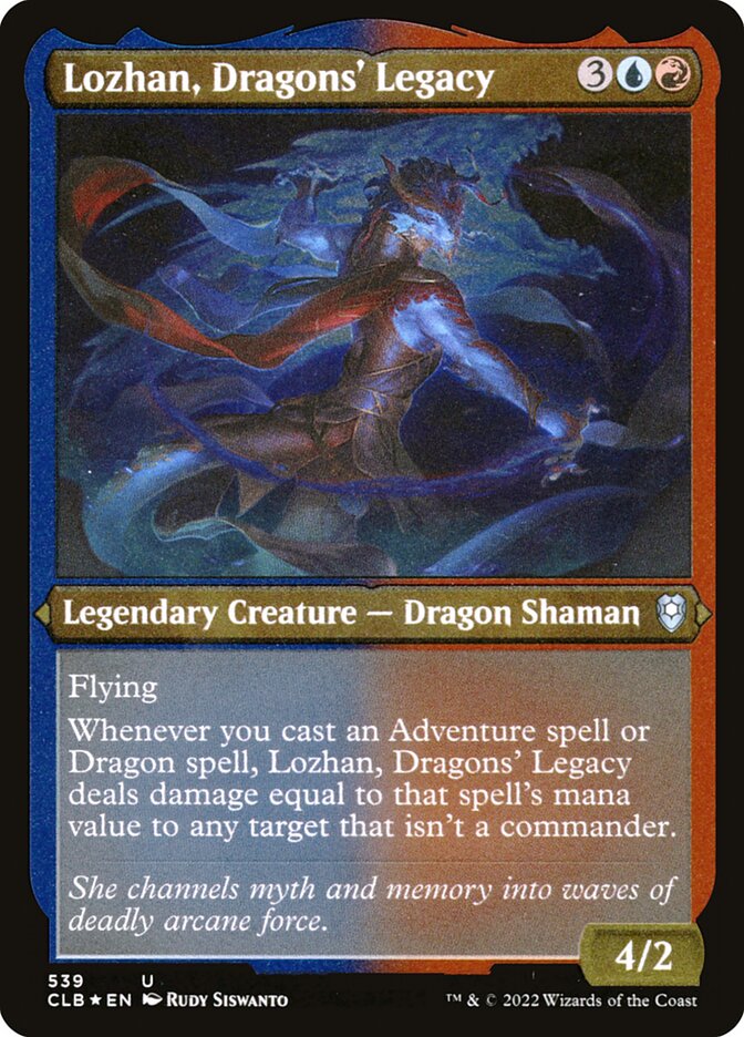 Lozhan, Dragons' Legacy (Commander Legends: Battle for Baldur's Gate)